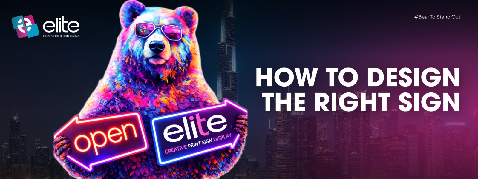 How To Design The Right Sign